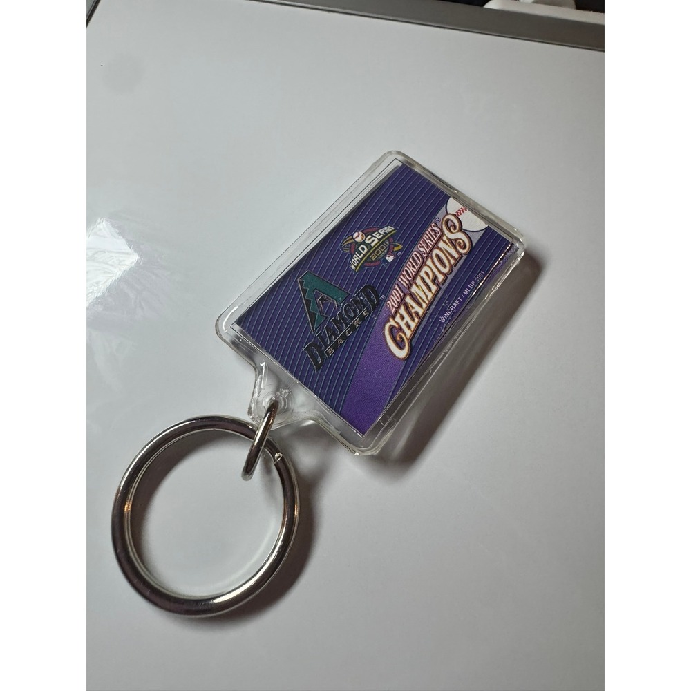 Arizona Diamondbacks 2001 World Series Champions WinCraft Acrylic‎ Keychain MLB